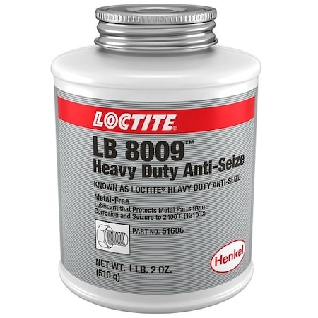 Henkel Anti-Seize Compound, Graphite Grade, Can, Paste LB 8009 1LB 2OZ IDH 209758